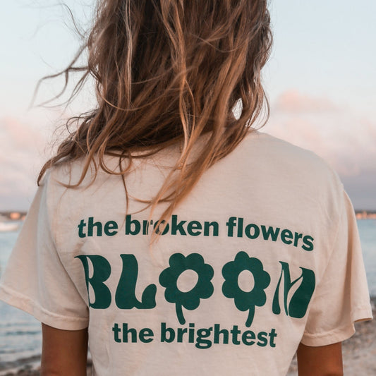 Groovy Broken Flowers T-Shirt