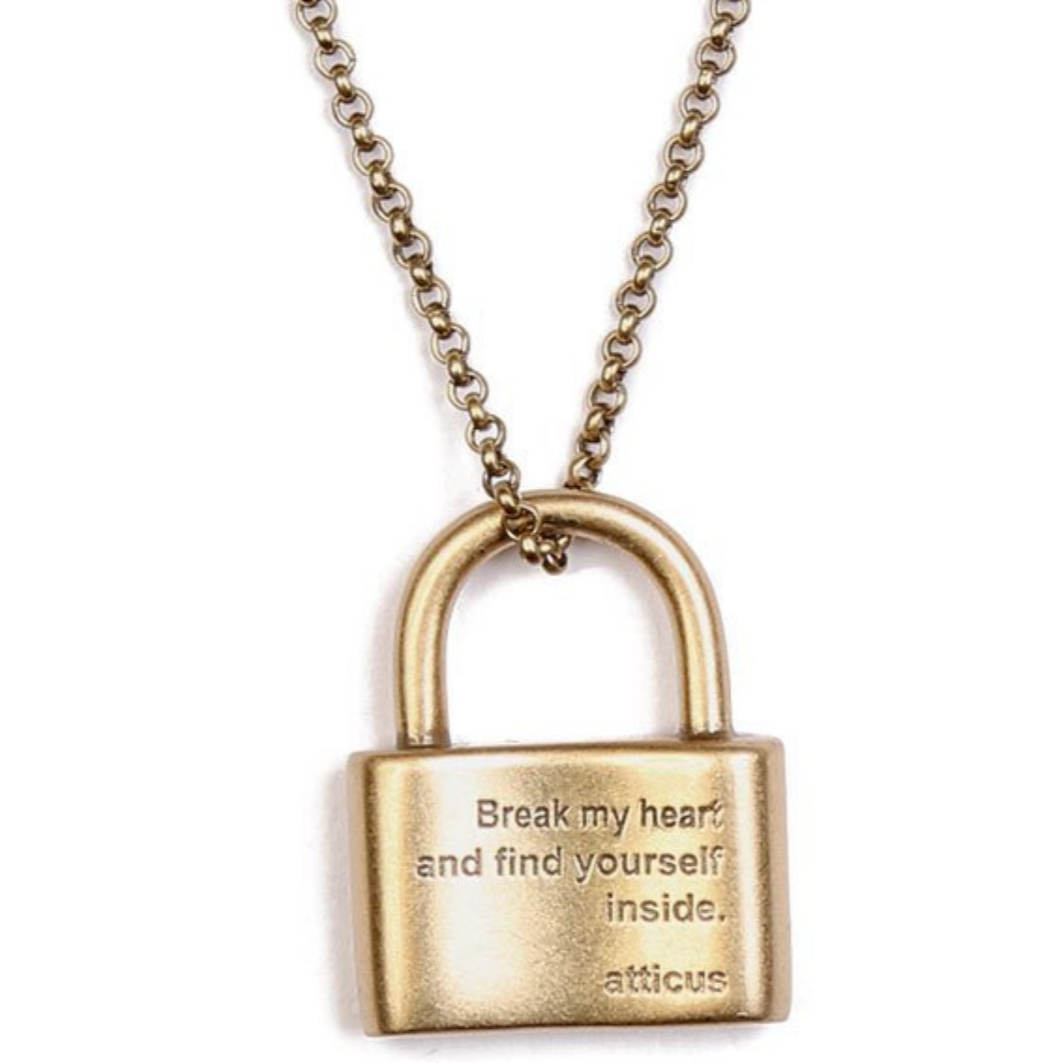 Break My Heart - Lock Pendant