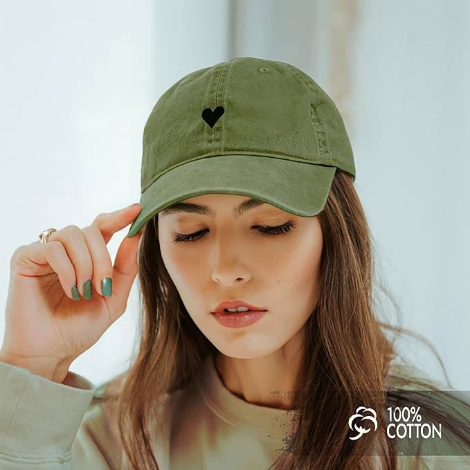 Green Heart Hat