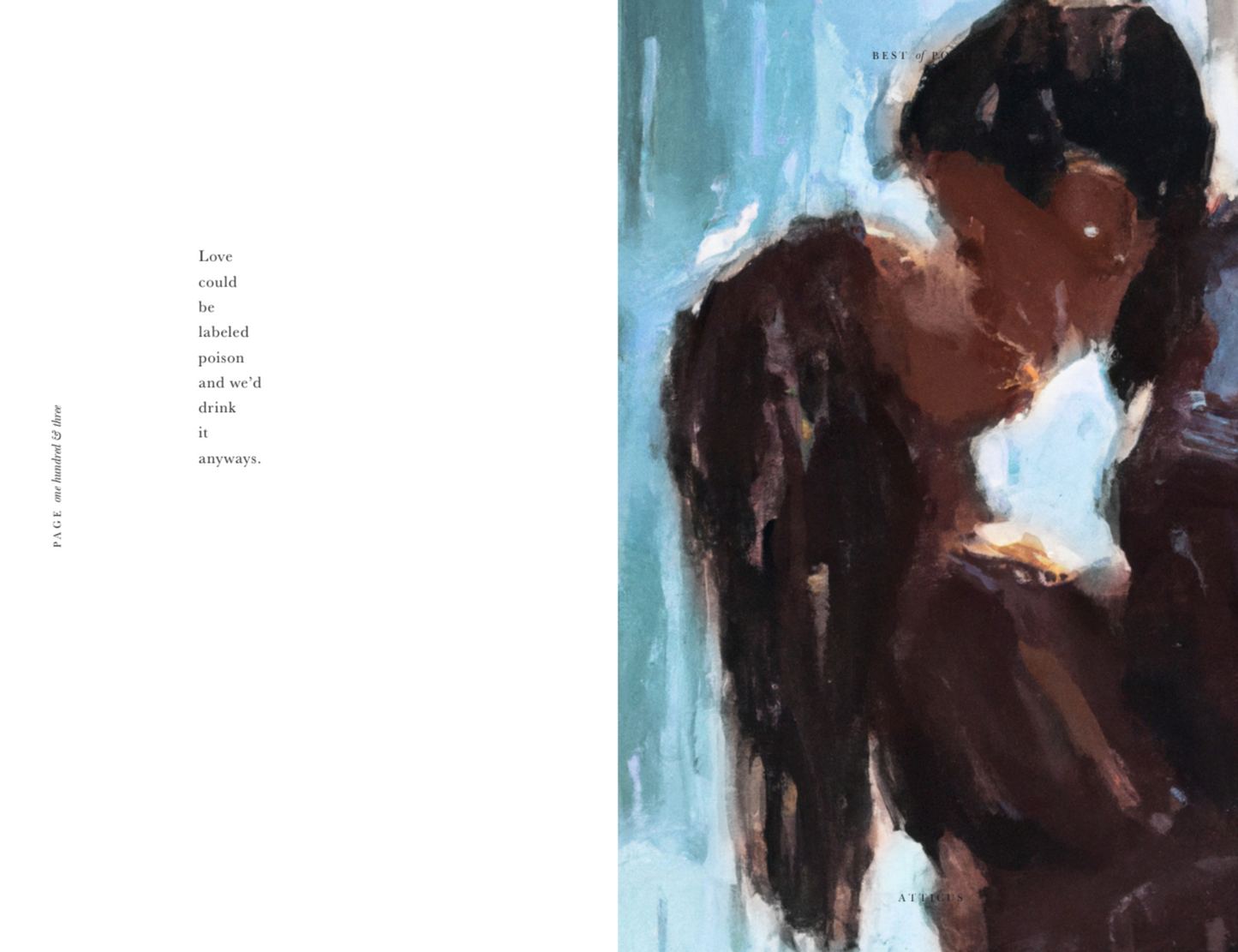 The Best Of Atticus Poetry Collection (Pre-Order)