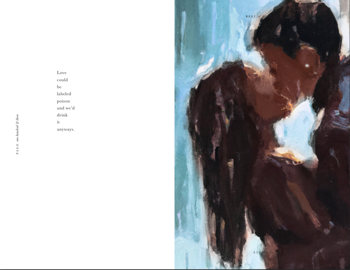 Official Signed Copy of The Best Of Atticus Poetry Collection (Pre-Order)