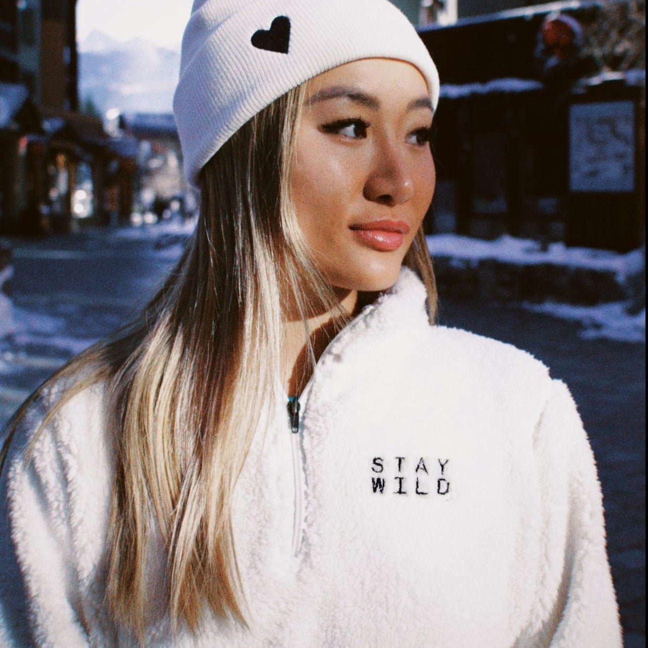 Stay Wild Sherpa Fleece
