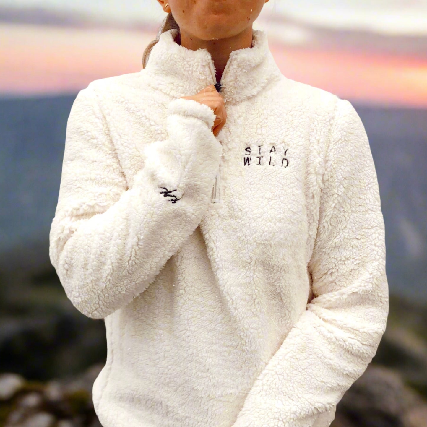 Stay Wild Sherpa Fleece