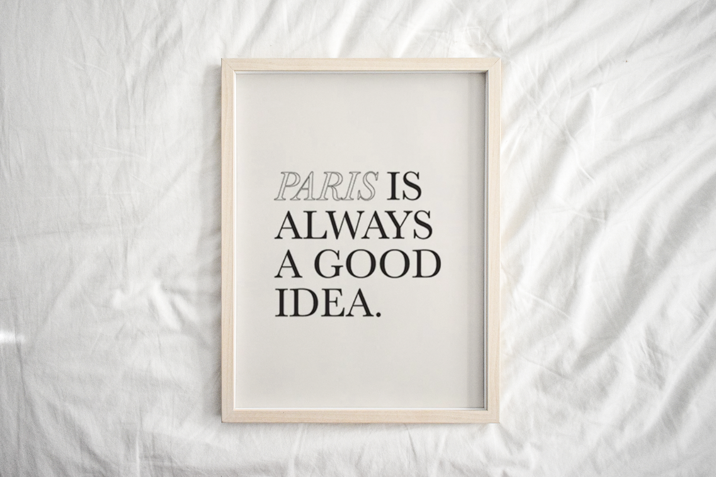 Paris - Print Oversized