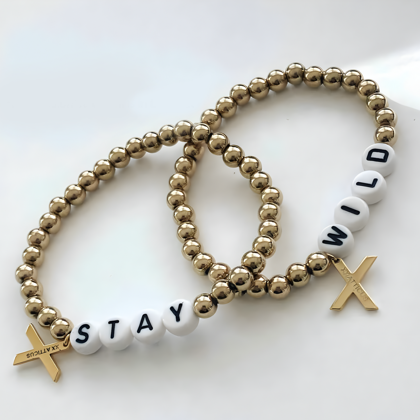 Stay Wild Beaded Bracelet