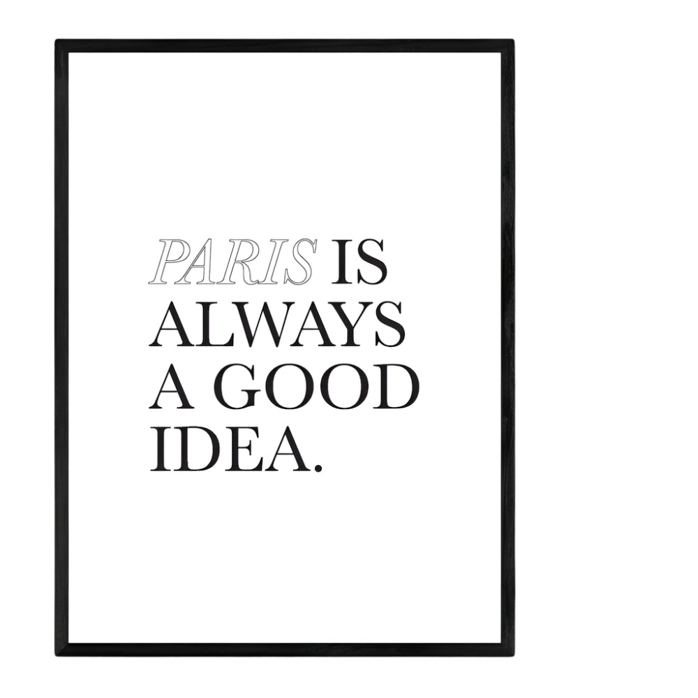"Good Idea" - Print (Oversized)
