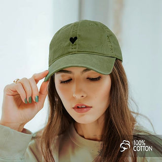 Green Heart Hat