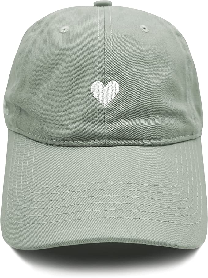 Mint Heart Hat