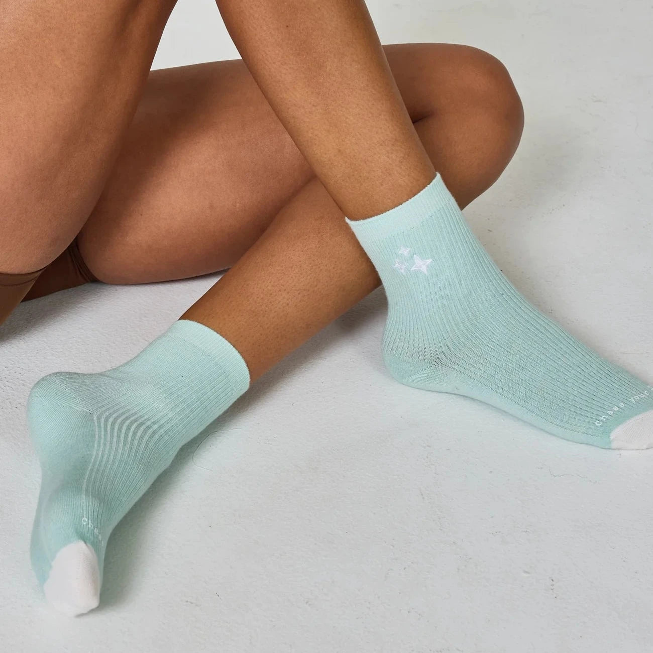 Cashmere "Chase Your Stars" Socks