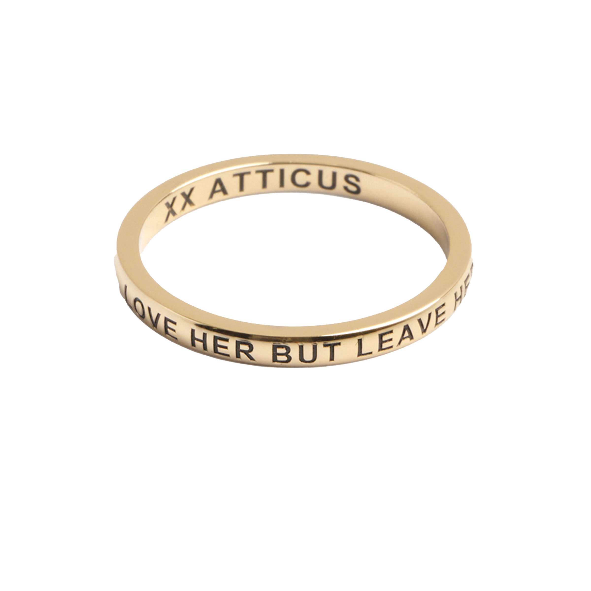 Love Her Wild Ring - Gold