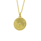 Searching for truths - Layered Gold Coin Necklace