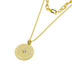 Searching for truths - Layered Gold Coin Necklace