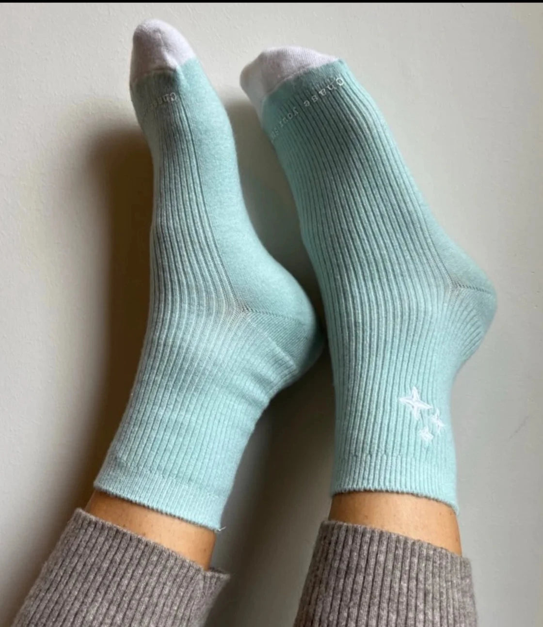 Chase Your Stars cashmere socks by Lucky Honey X Atticus