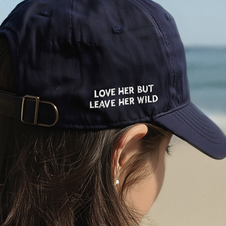 Navy Heart Hat