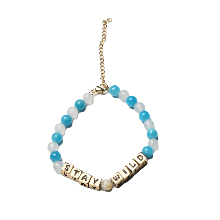 Stay Wild Beaded Bracelet