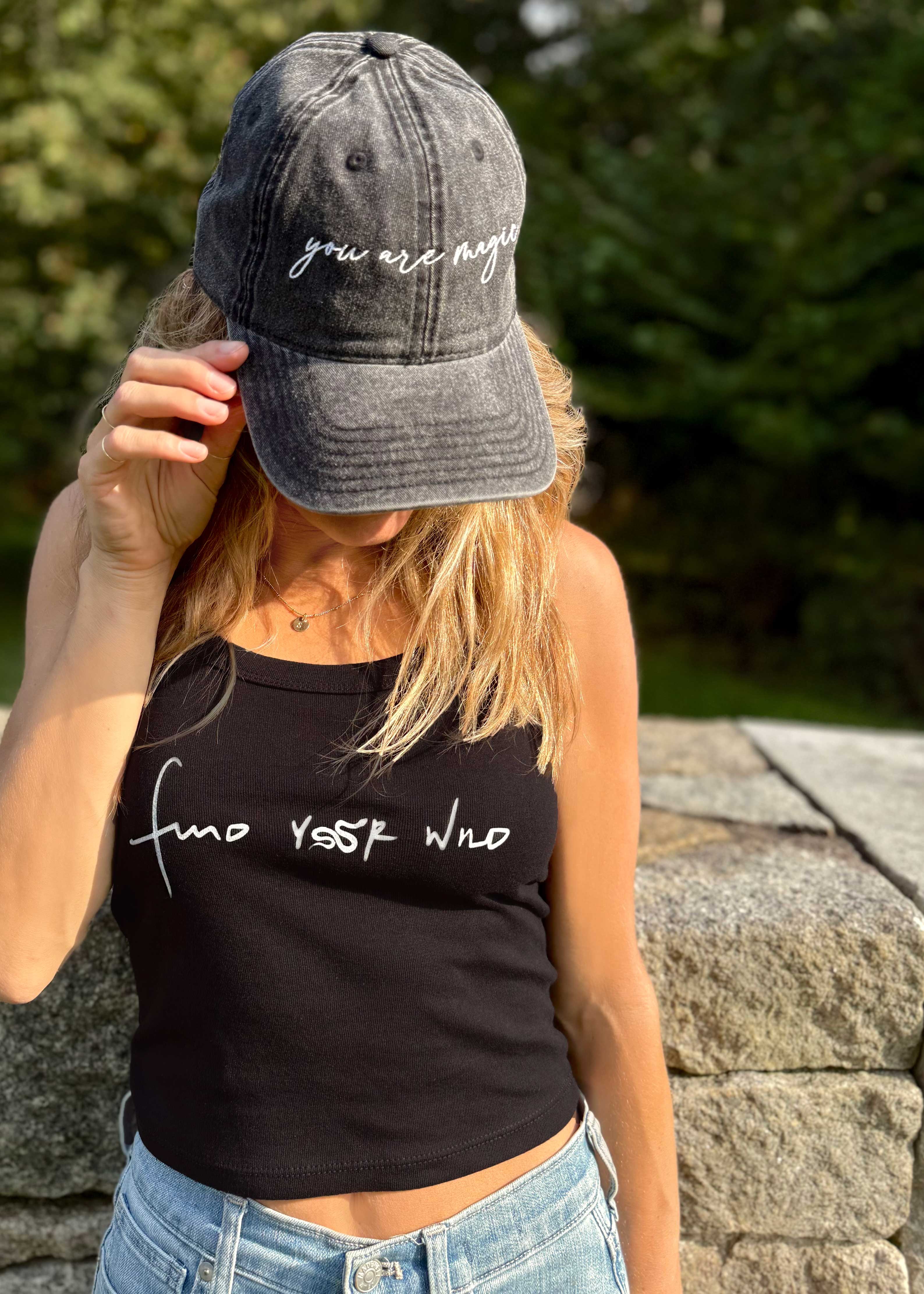 Find Your Wild Tank (Black)