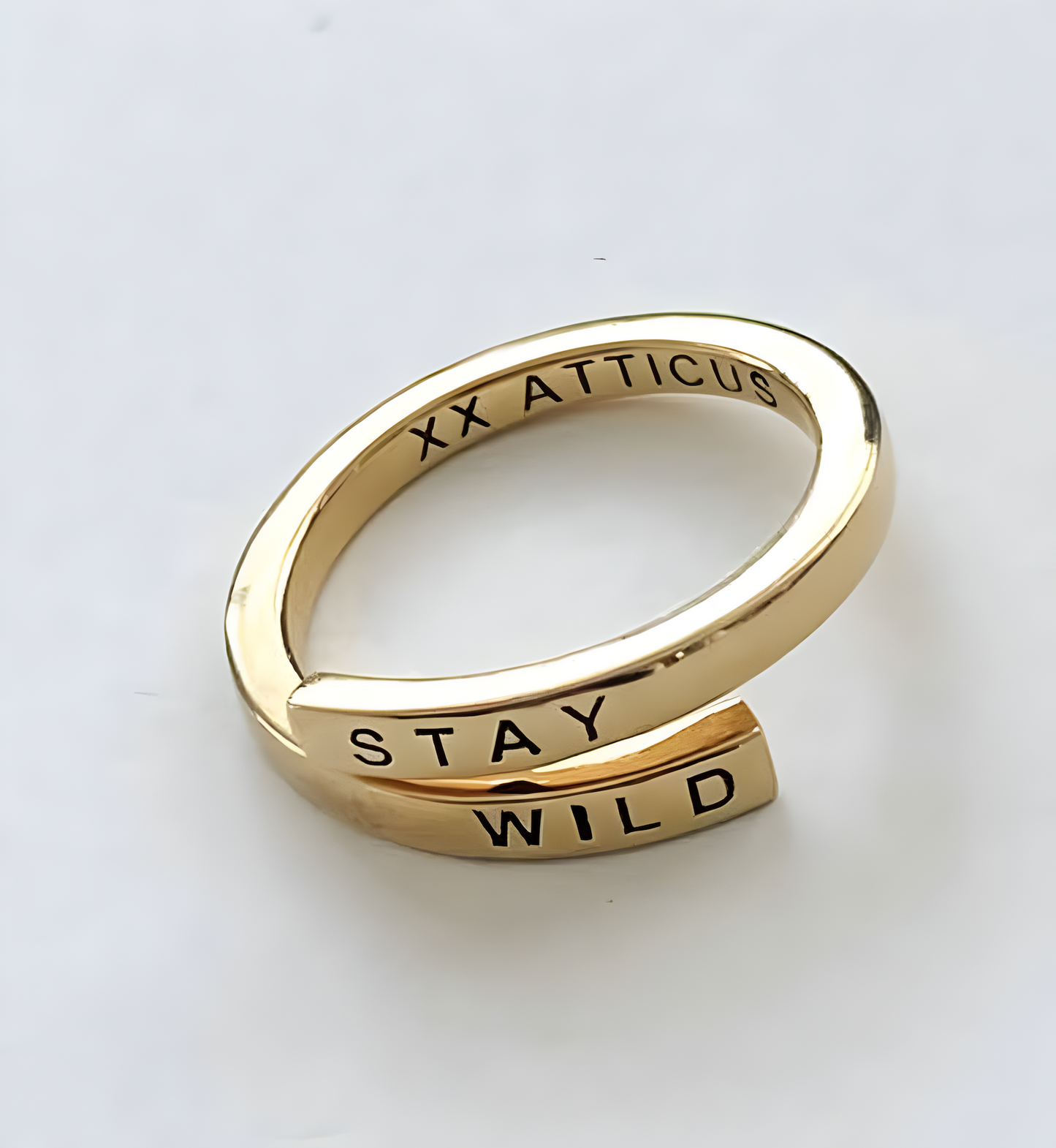 Stay Wild Wrap Ring - Gold