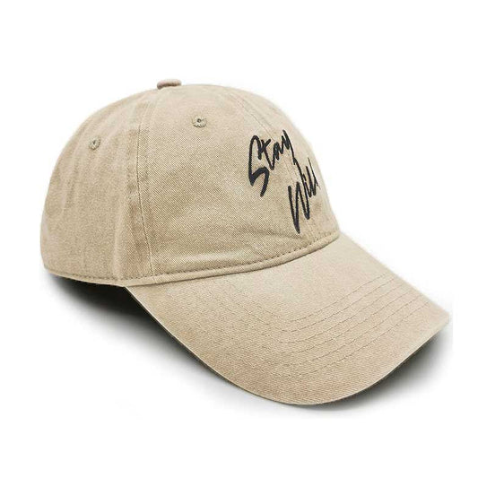 Handwritten Stay Wild Hat