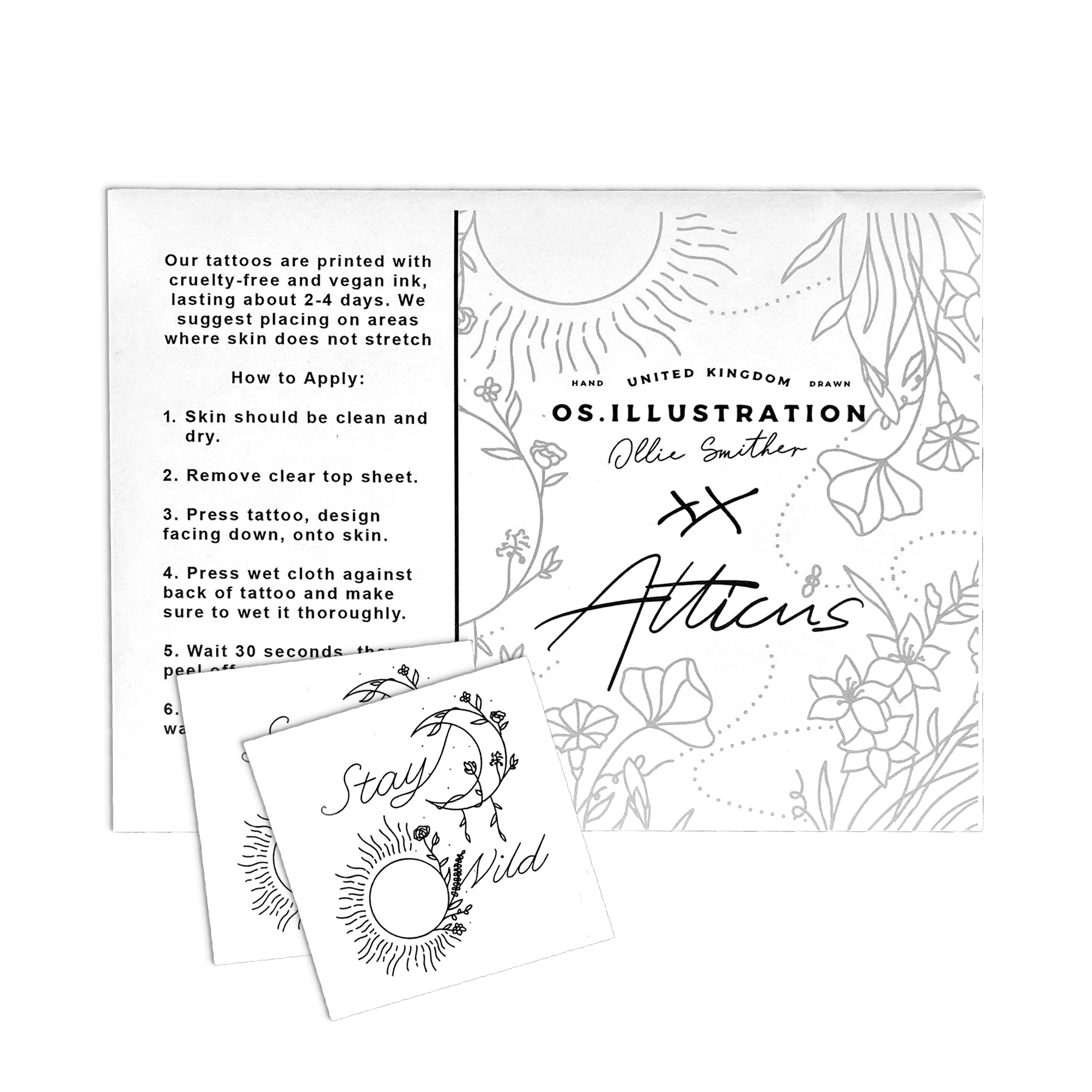 Stay Wild Tattoo - In collaboration with Ollie Smither
