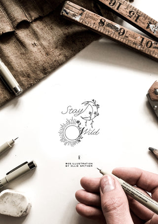 Stay Wild Tattoo - In collaboration with Ollie Smither