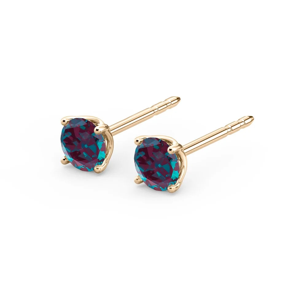 Alexandrite earrings clearance