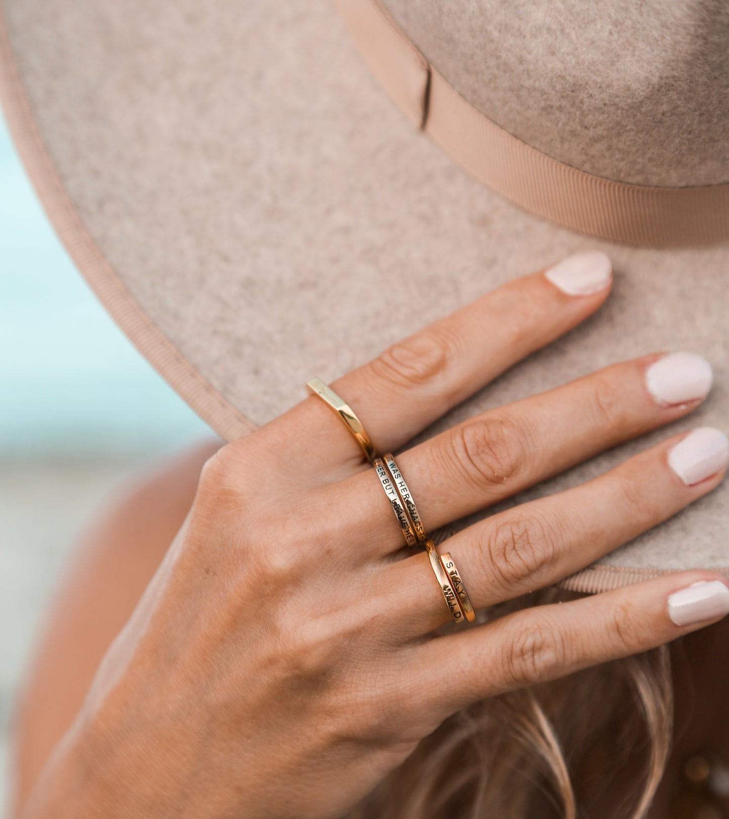Stay Wild Wrap Ring - Gold
