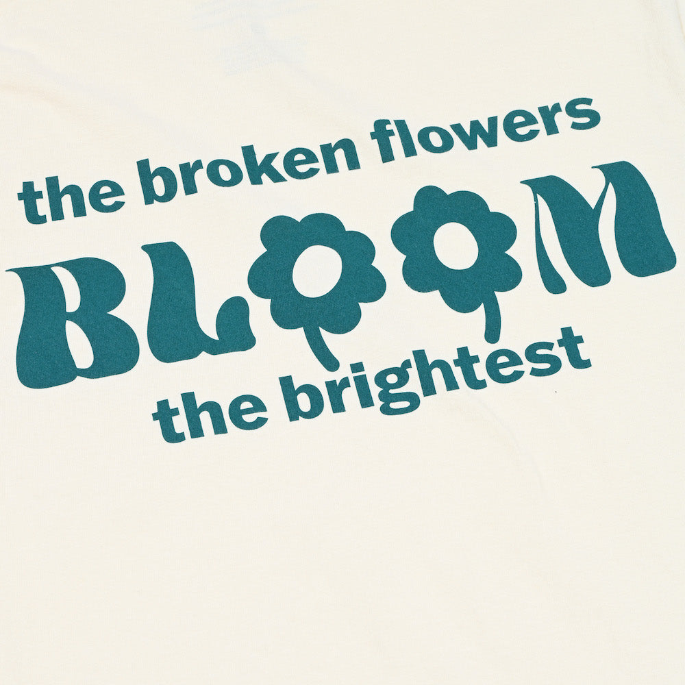 Groovy Broken Flowers T-Shirt Back Detail
