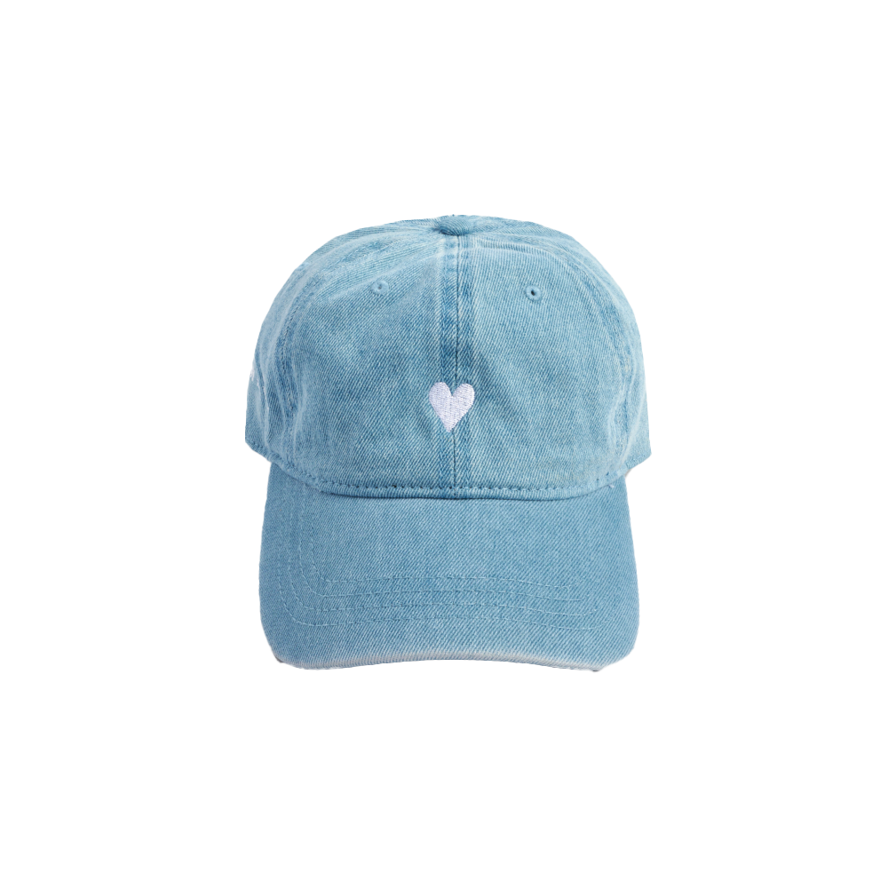 Heart - Denim Dad Hat