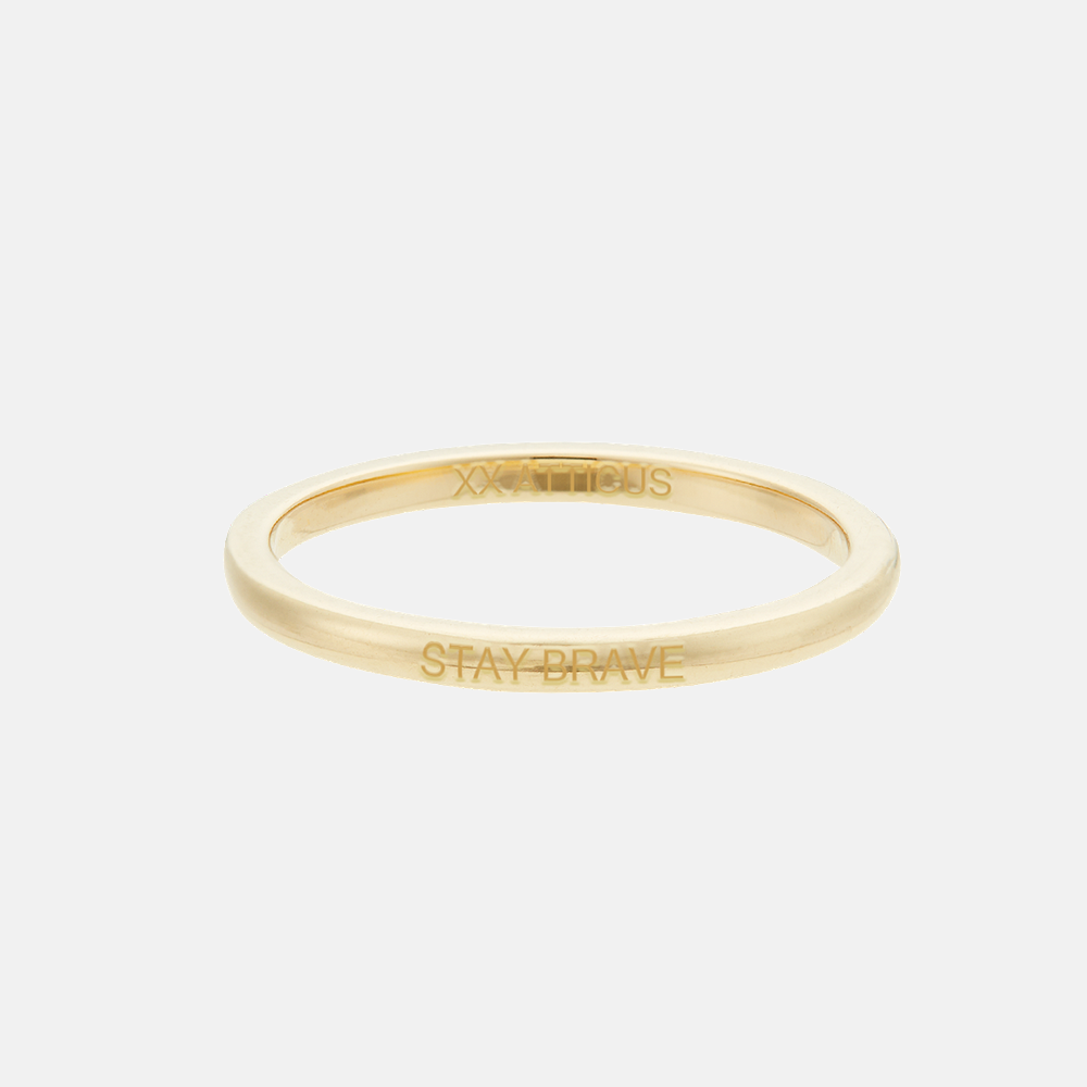 LVOE Ring Set - Stay Brave