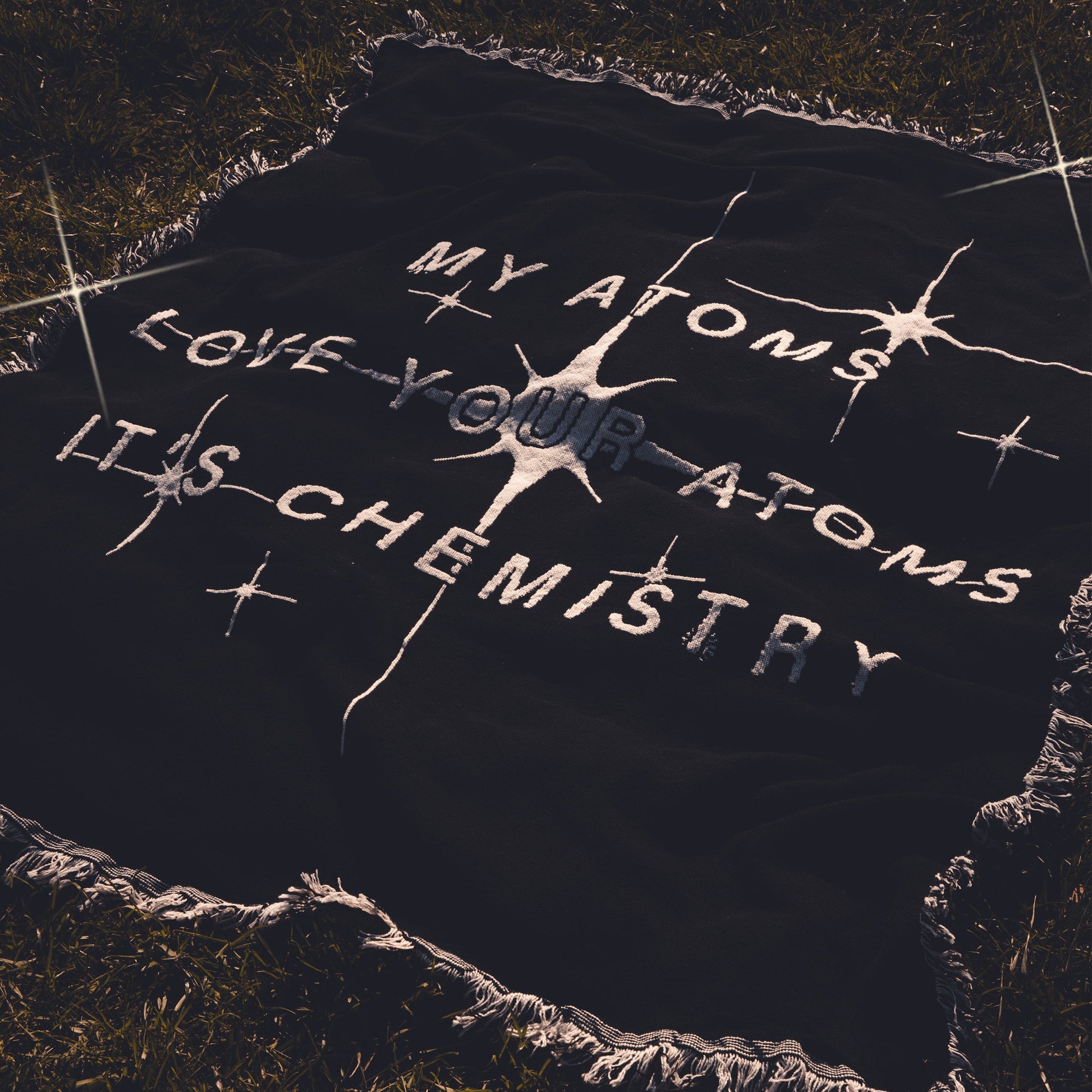 My Atoms Love Your Atoms Blanket Lifestyle