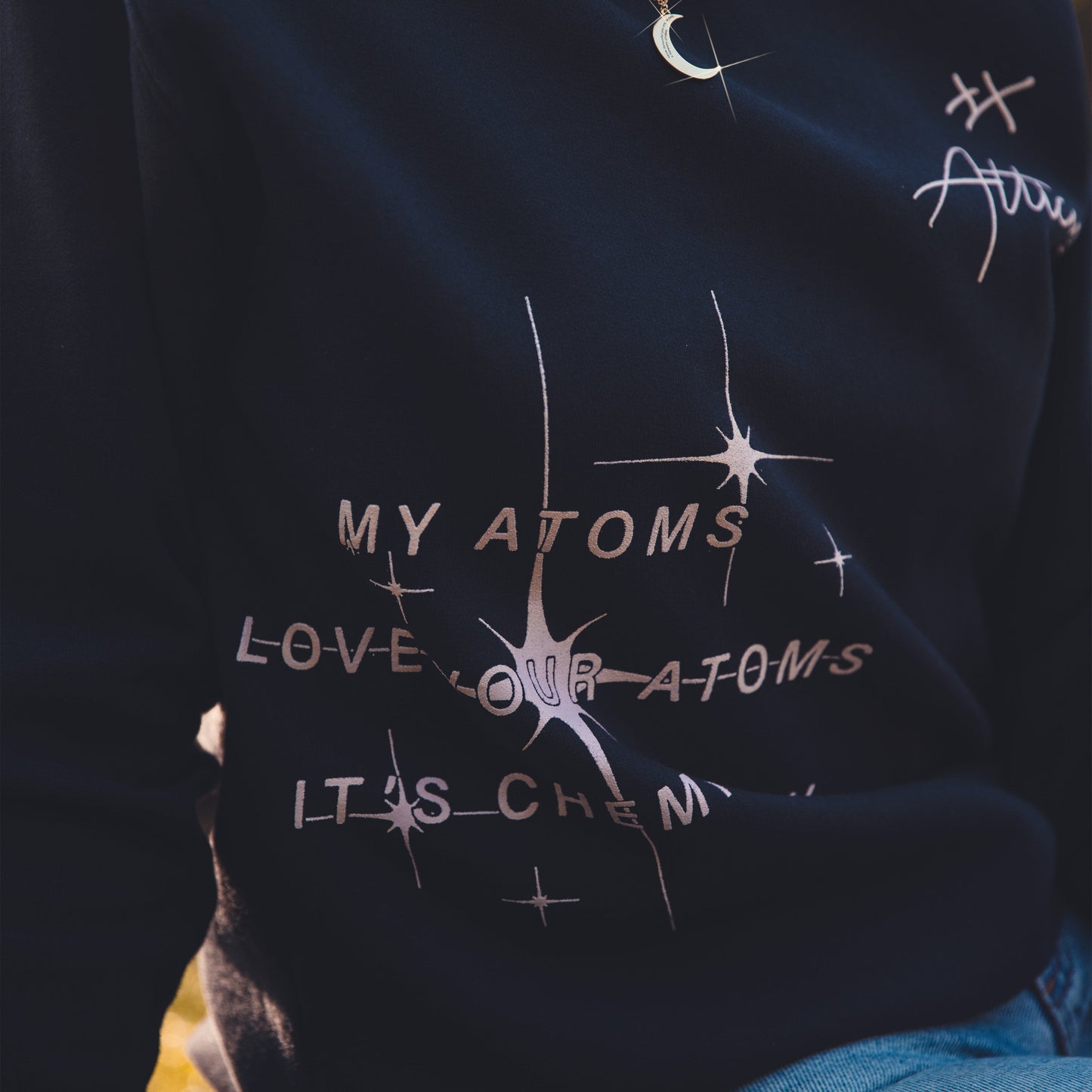My Atoms Love Your Atoms Crewneck Lifestyle