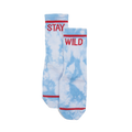 Stay Wild Tie Dye Socks