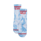 Stay Wild Tie Dye Socks