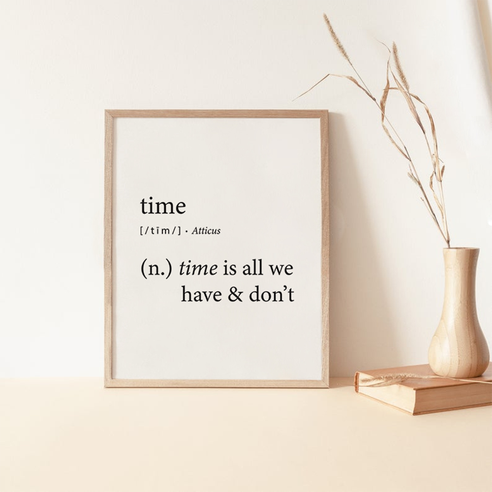 "Time" - Print (8x10) 2