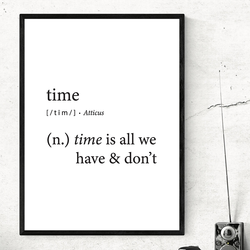 "Time" - Print (24x36)