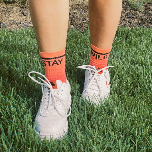 Stay Wild Socks - Ombre lifestyle